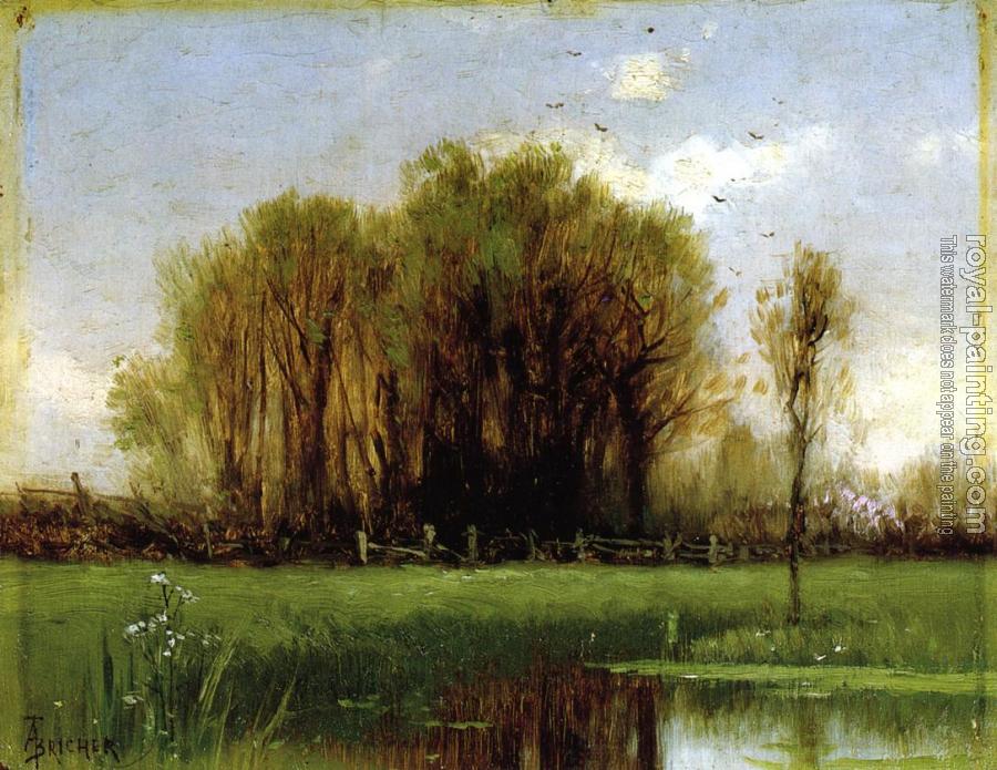 Alfred Thompson Bricher : Landscape with Water